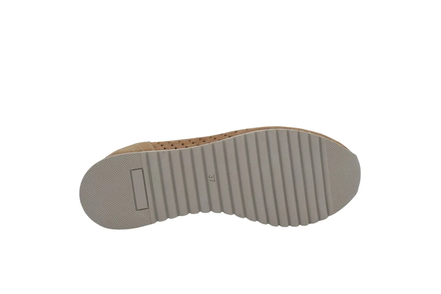 Coco et abricot mocassin esperausse beige