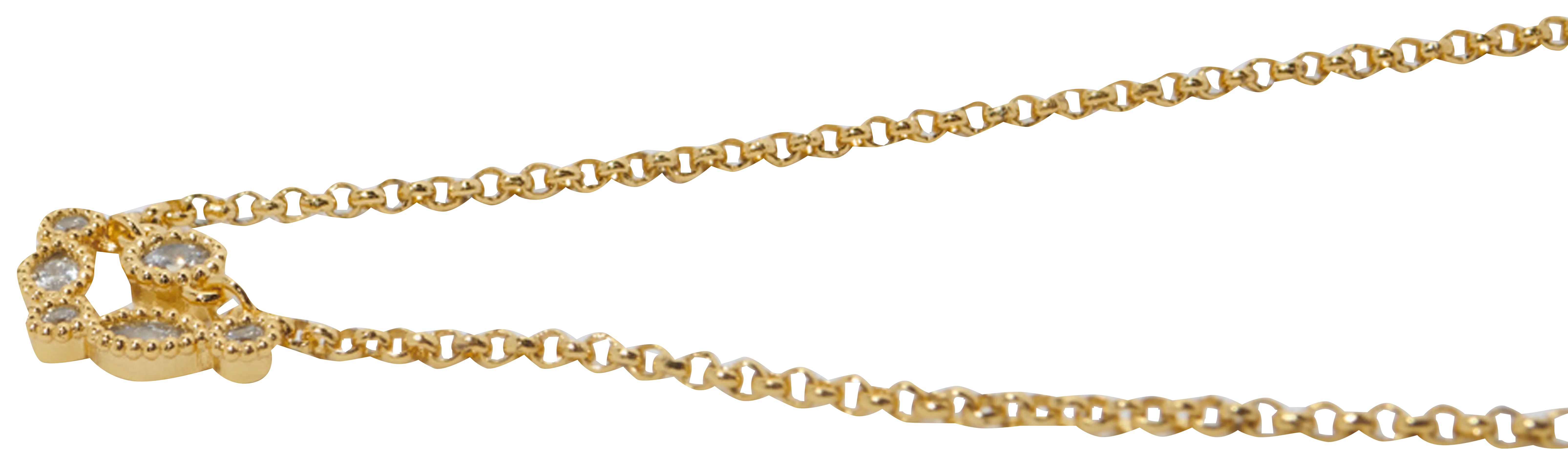 COLLIER LONG EN LAITON MéLANGé DORé - MAJE pour FEMME | Printemps