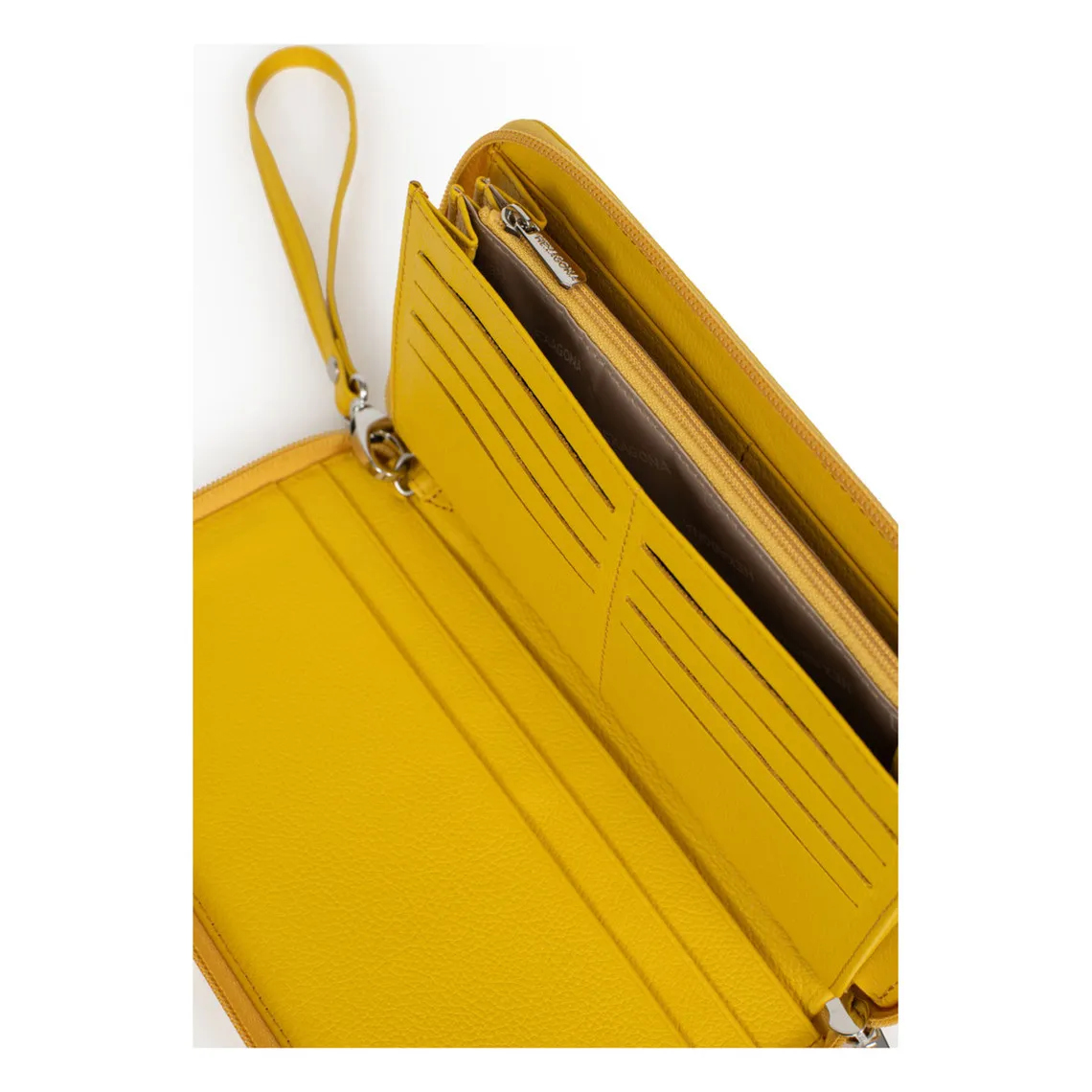 Compagnon de voyage Cuir CONFORT Jaune Sara | 3 Suisses