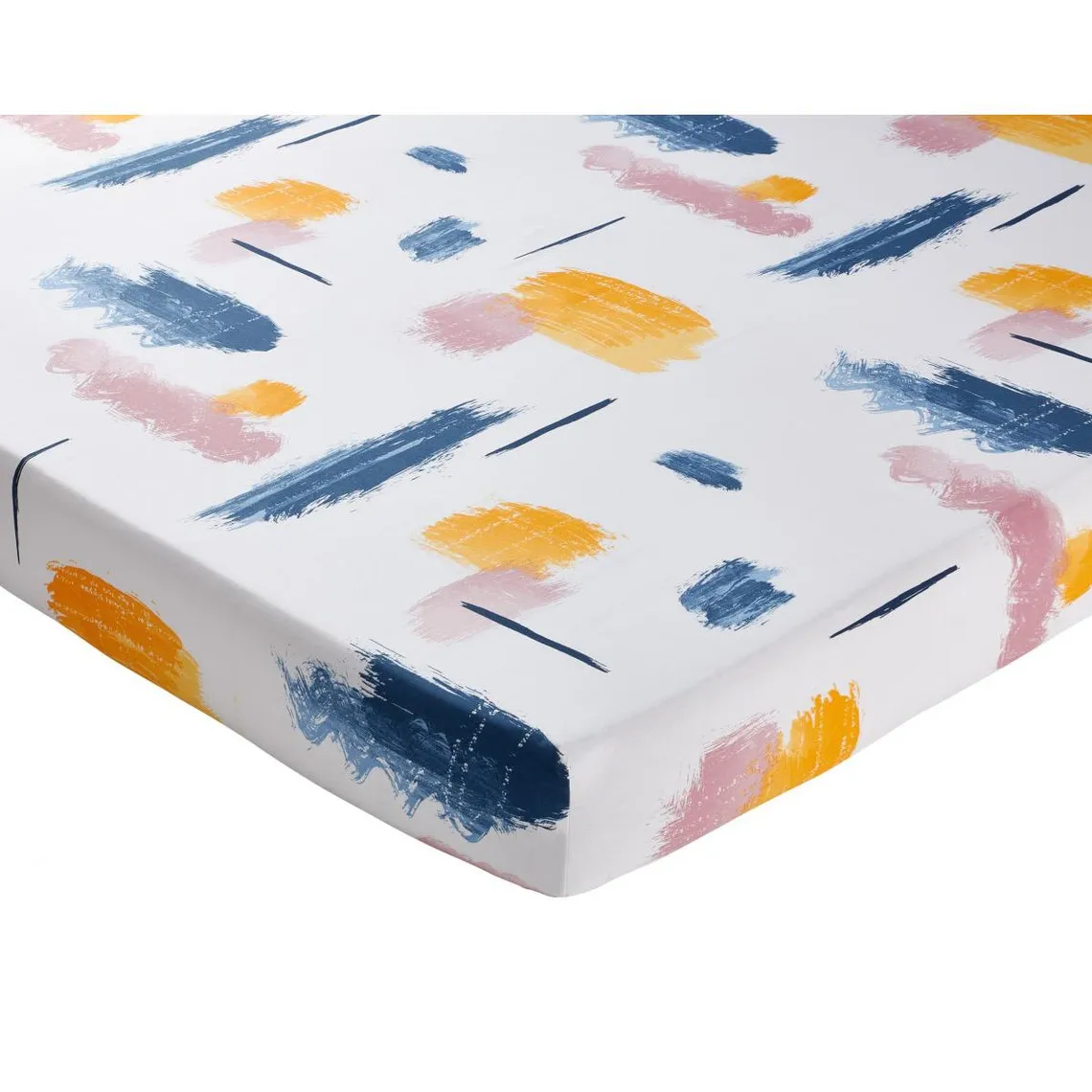 Drap-housse ETUDIANT multicolore en coton | 3 Suisses