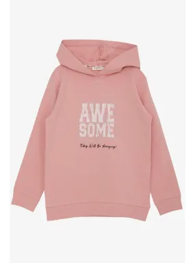 Dusty Rose - 300gr - Girls` Sweatshirt