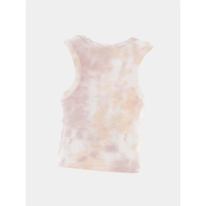 Débardeur tie and dye flane rose fille - Kaporal | wimod