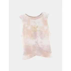 Débardeur tie and dye flane rose fille - Kaporal | wimod