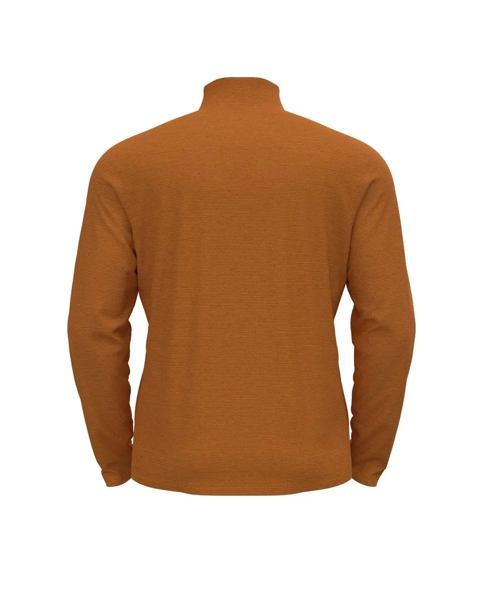 Haut col zip Homme MID LAYER 1/2 ZIP ROY Orange