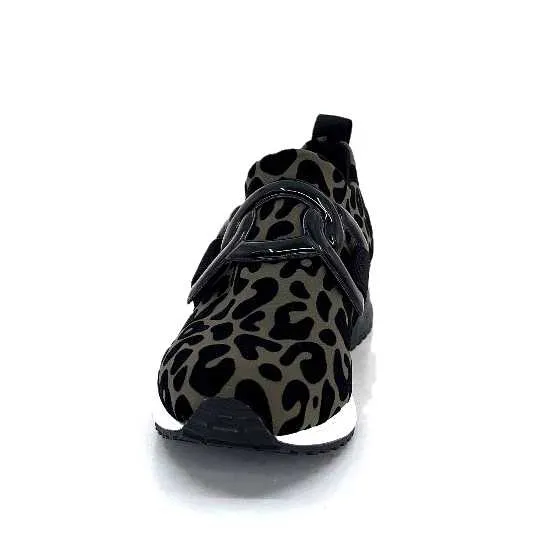 Ivoire 2203626 Textile Kaki Noir Leo