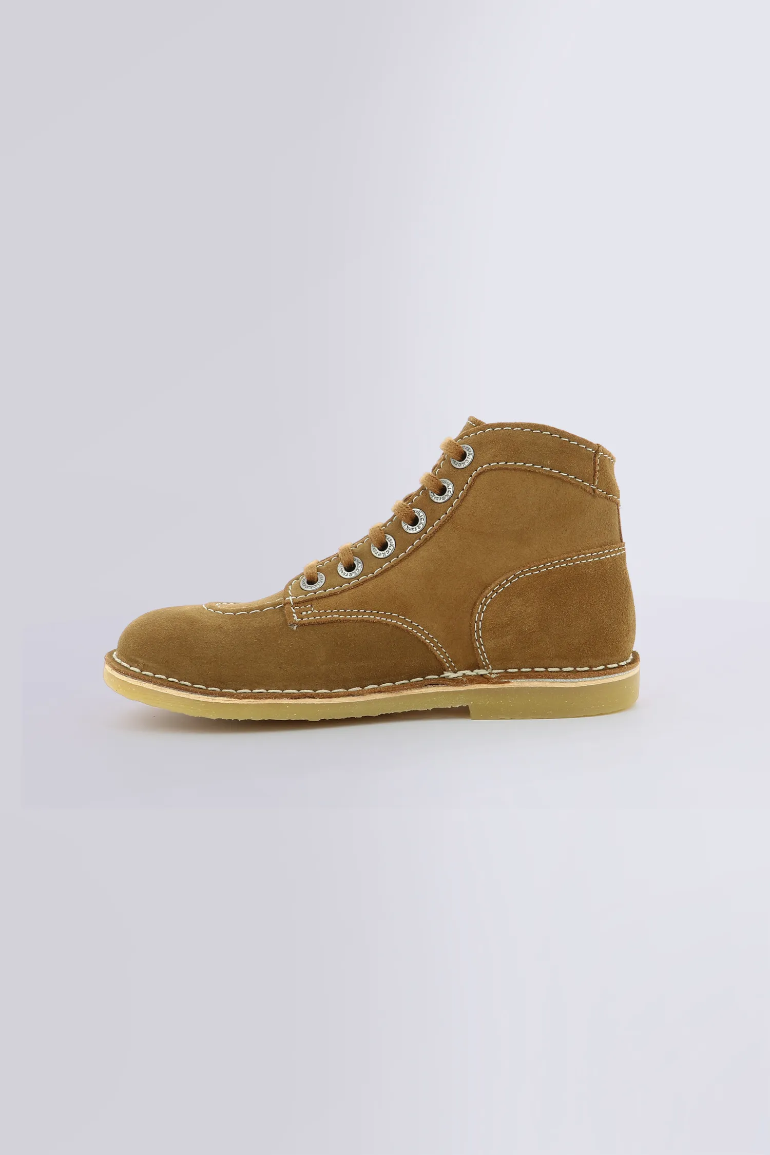 Kick Legend - Bottines camel pour femme - Kickers © Site Officiel