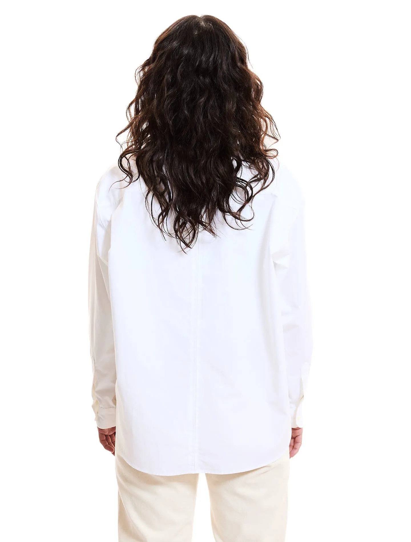 La chemise CEO Poppy popeline de coton bio Blanc extra blanc