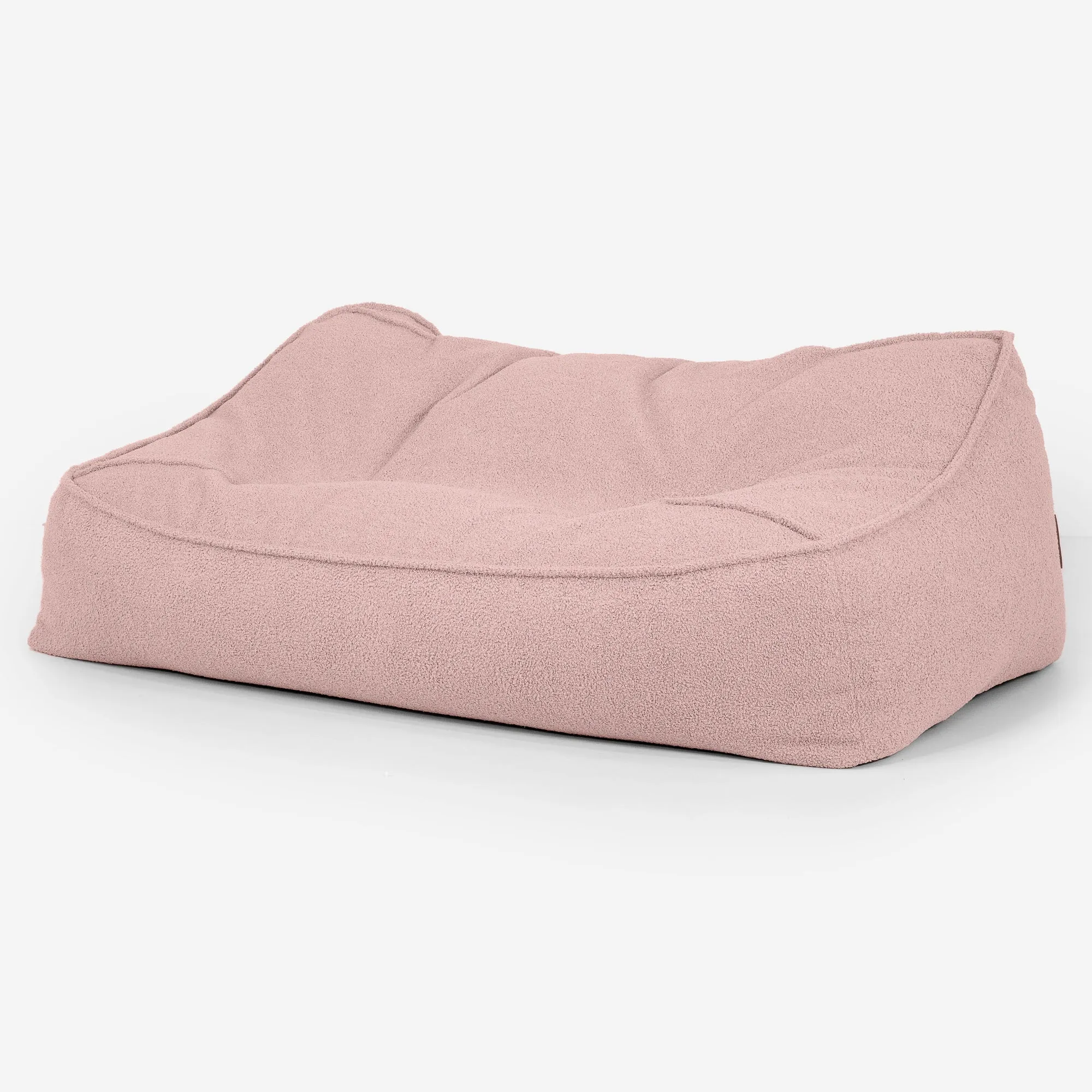 Le Canapé Pouf Doudou - Bouclé Rose