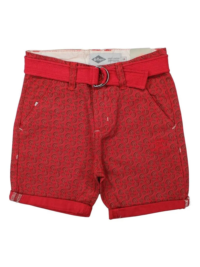 Lee Cooper -  garçon Imprimé Logo - Rouge