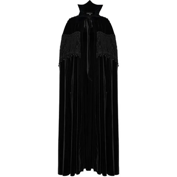 Longue Cape 'Mavis' Noire