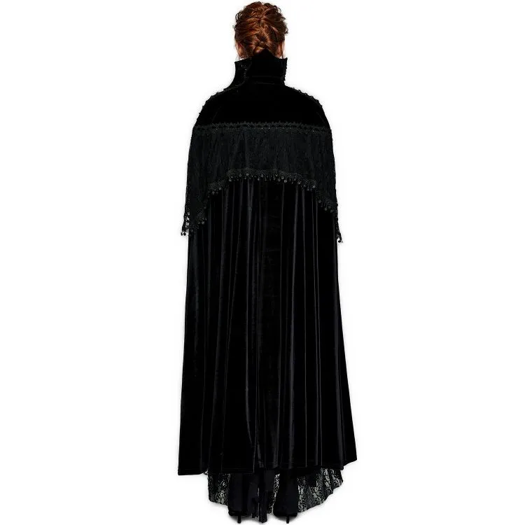 Longue Cape 'Mavis' Noire