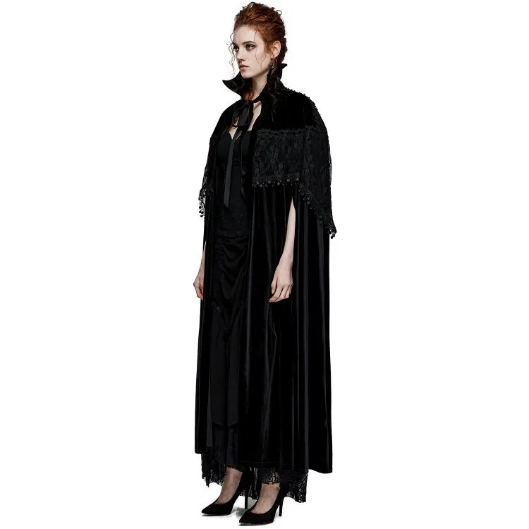 Longue Cape 'Mavis' Noire