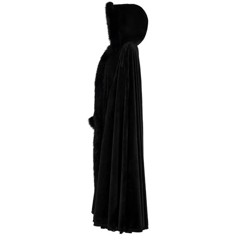 Longue Cape 'Orphelia' Noire