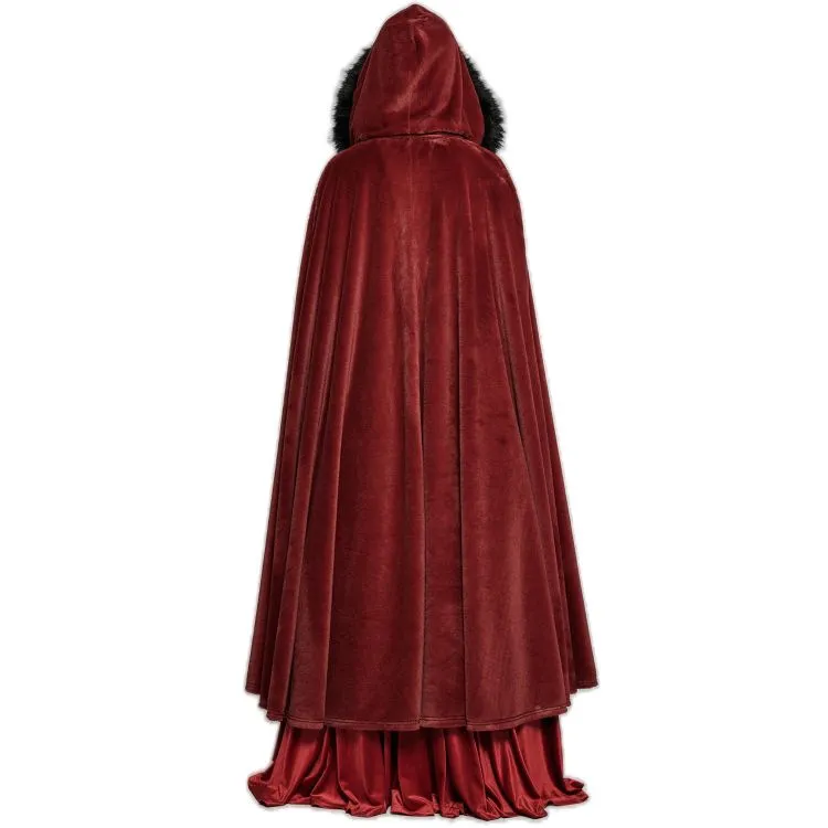 Longue Cape 'Orphelia' Rouge