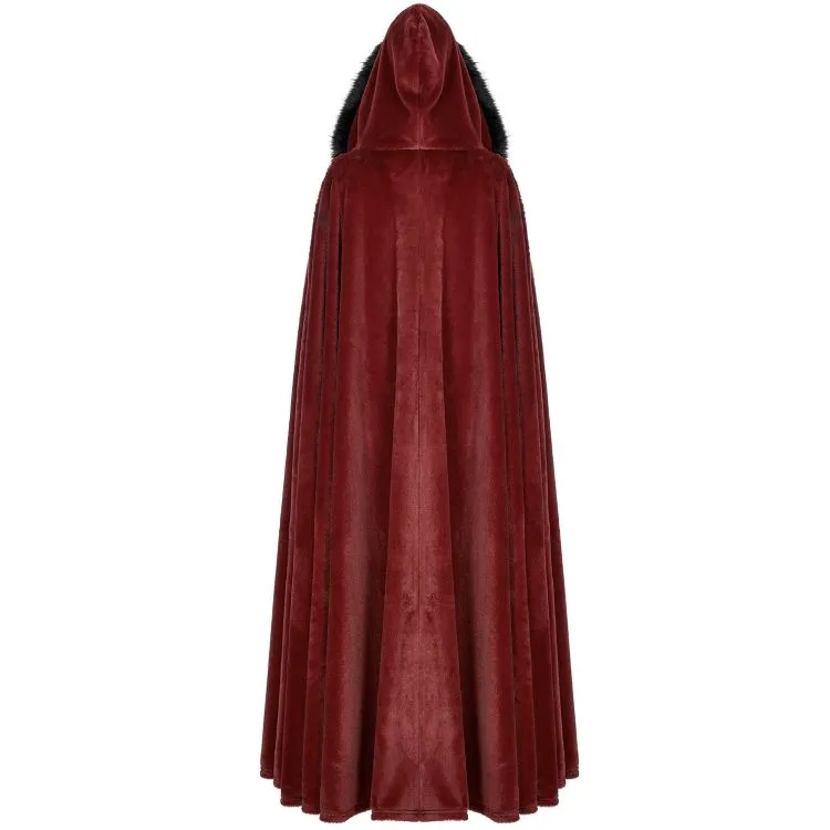 Longue Cape 'Orphelia' Rouge