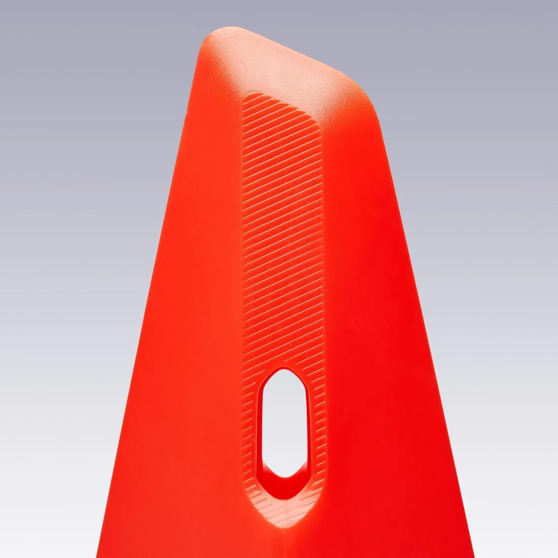 Lot de 4 cnes d'entrainement lestés Modular 30cm orange