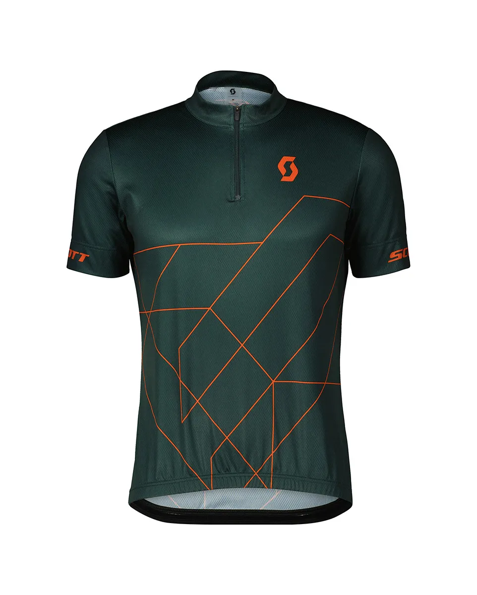 Maillot manches courtes Homme RC TEAM 20 Vert Aruba/Orange