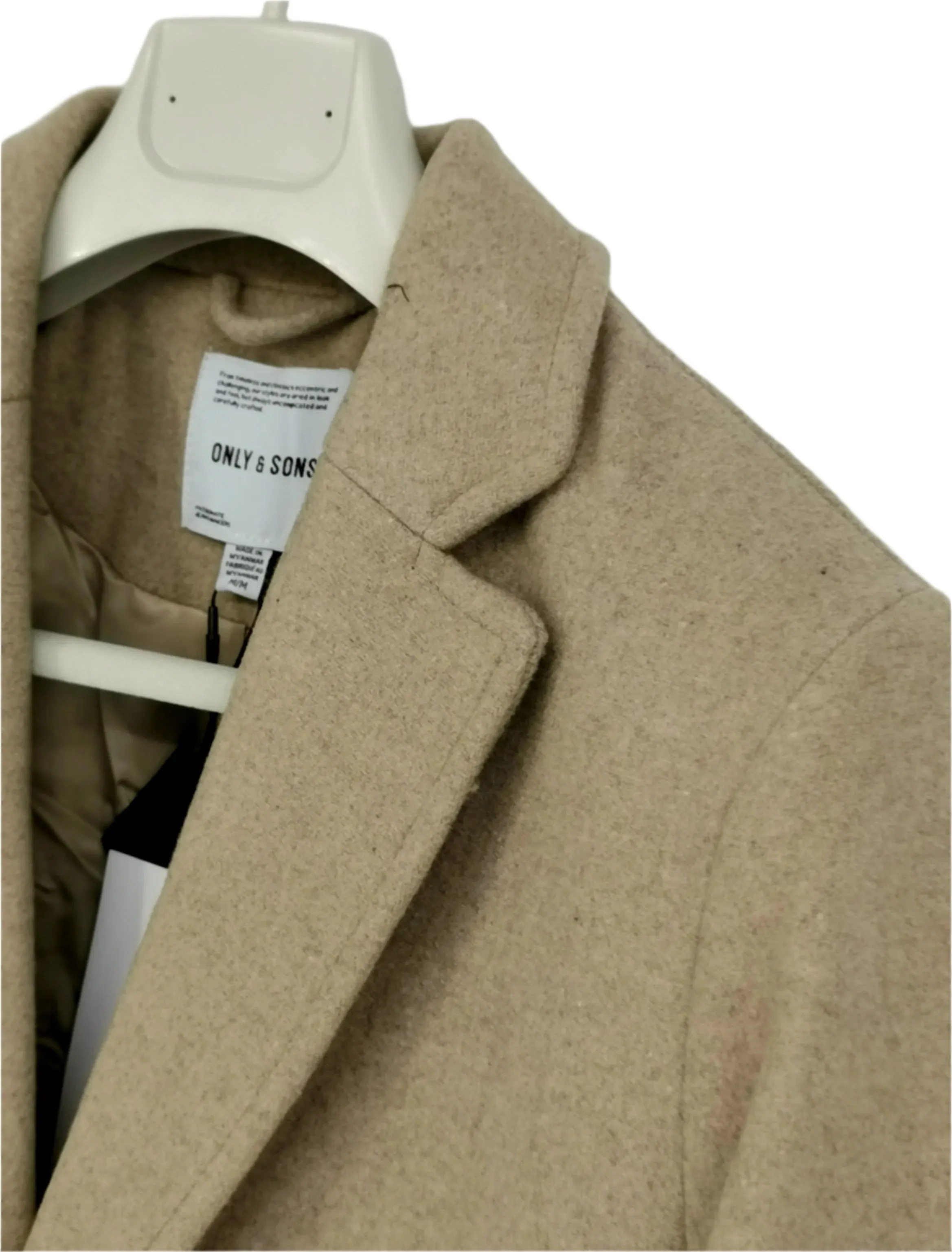 Manteau crème Matthew