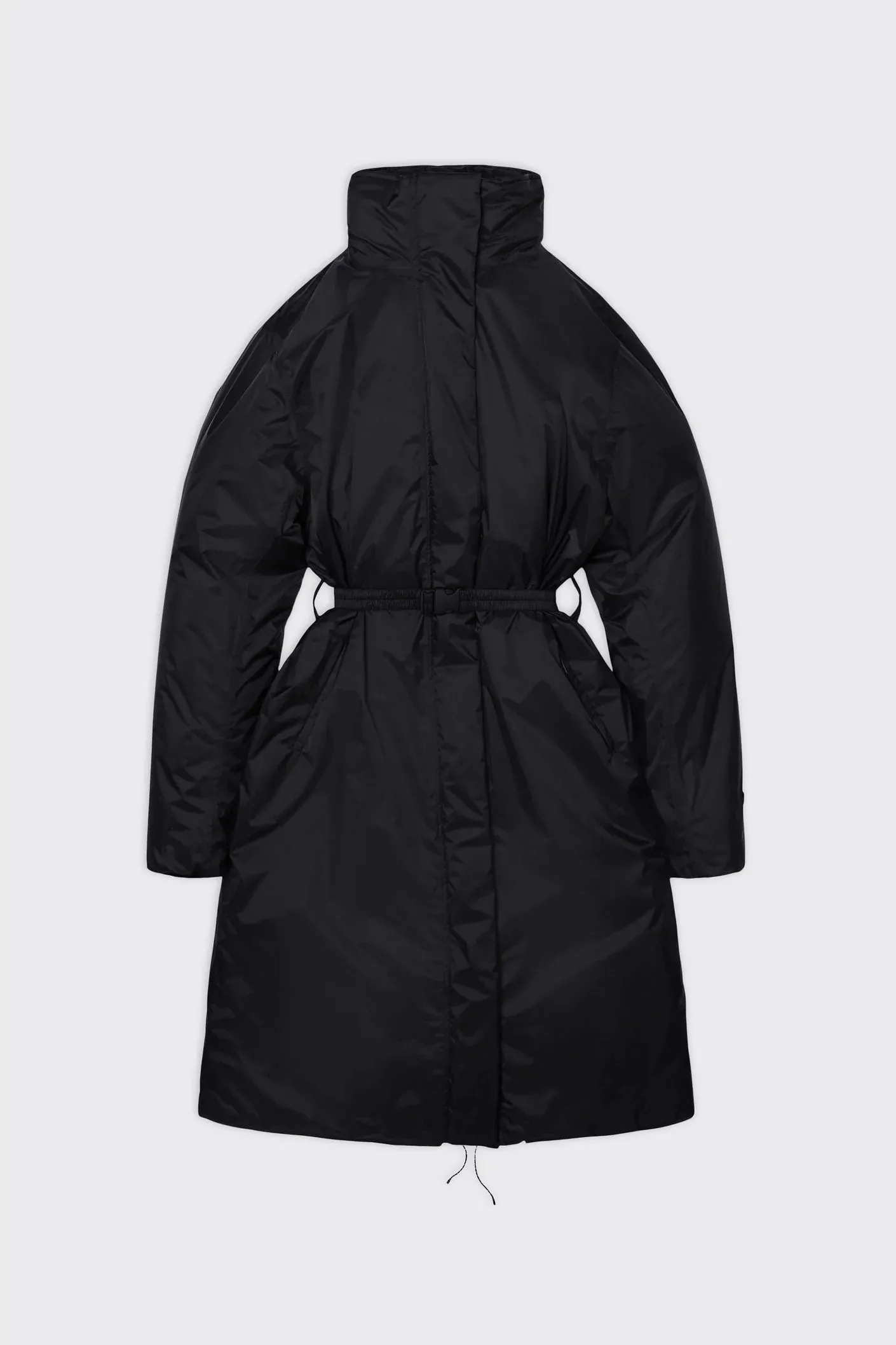 Manteau LONG PADDED NYLON W 15500 Black