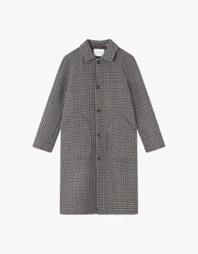 Manteau MICHAEL HOUNDSTOOTH 2.0 Dark Sand / Pine Green