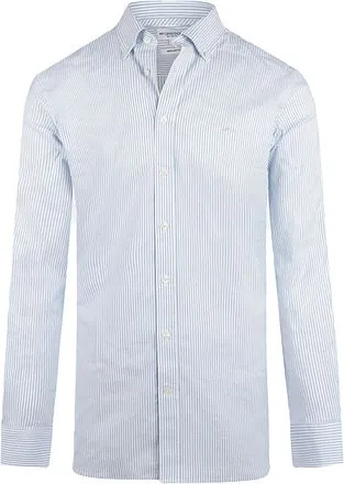 McGregor Chemise Oxford Rayures Bleu Clair MM242.6001.02-200