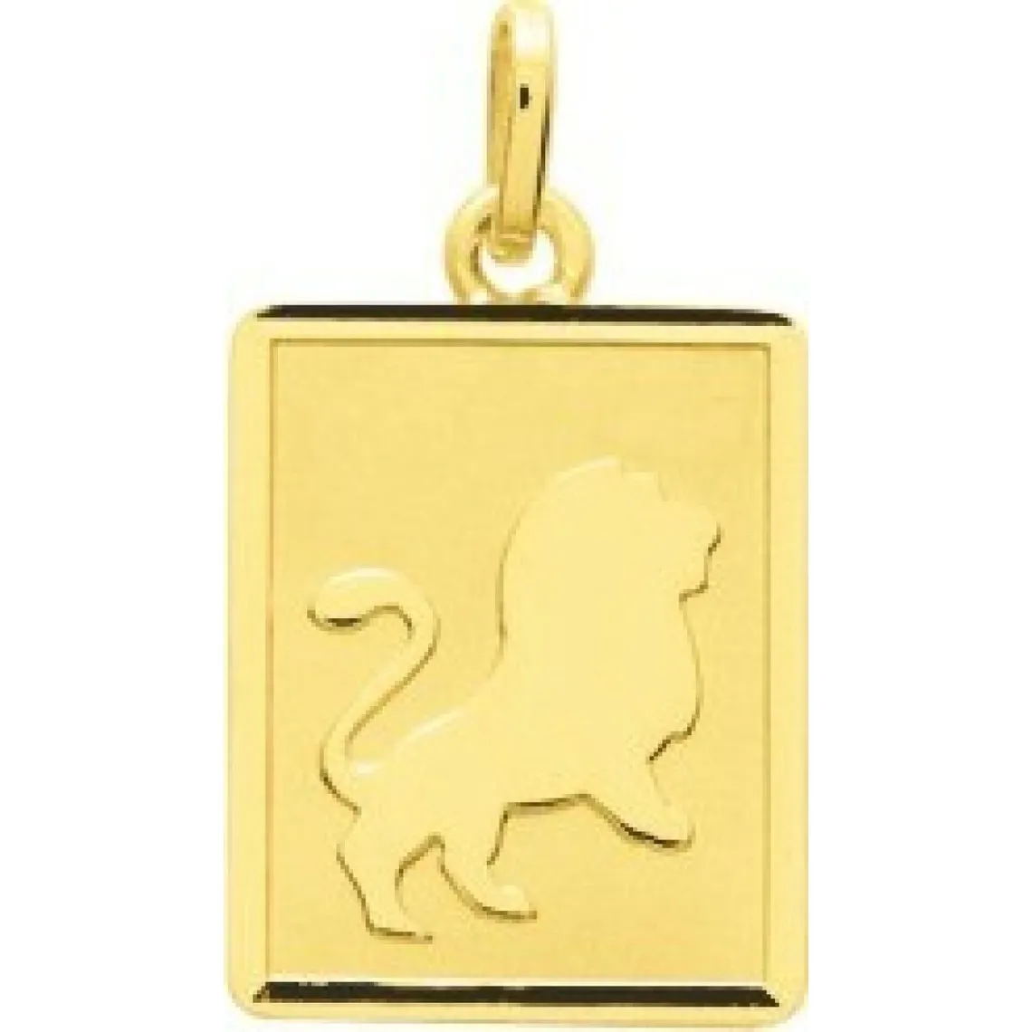 Médaille zodiaque lion or 750/1000 jaune  (18K) | 3 Suisses