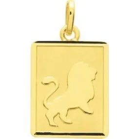 Médaille zodiaque lion or 750/1000 jaune  (18K) | 3 Suisses