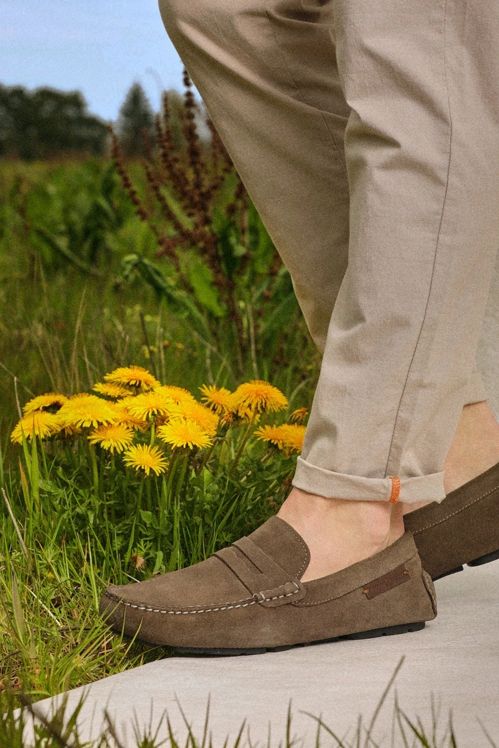 Mocassin en nubuck DASSIN