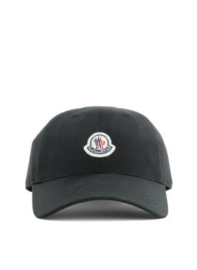 MONCLER  Casquette à logo - Noir