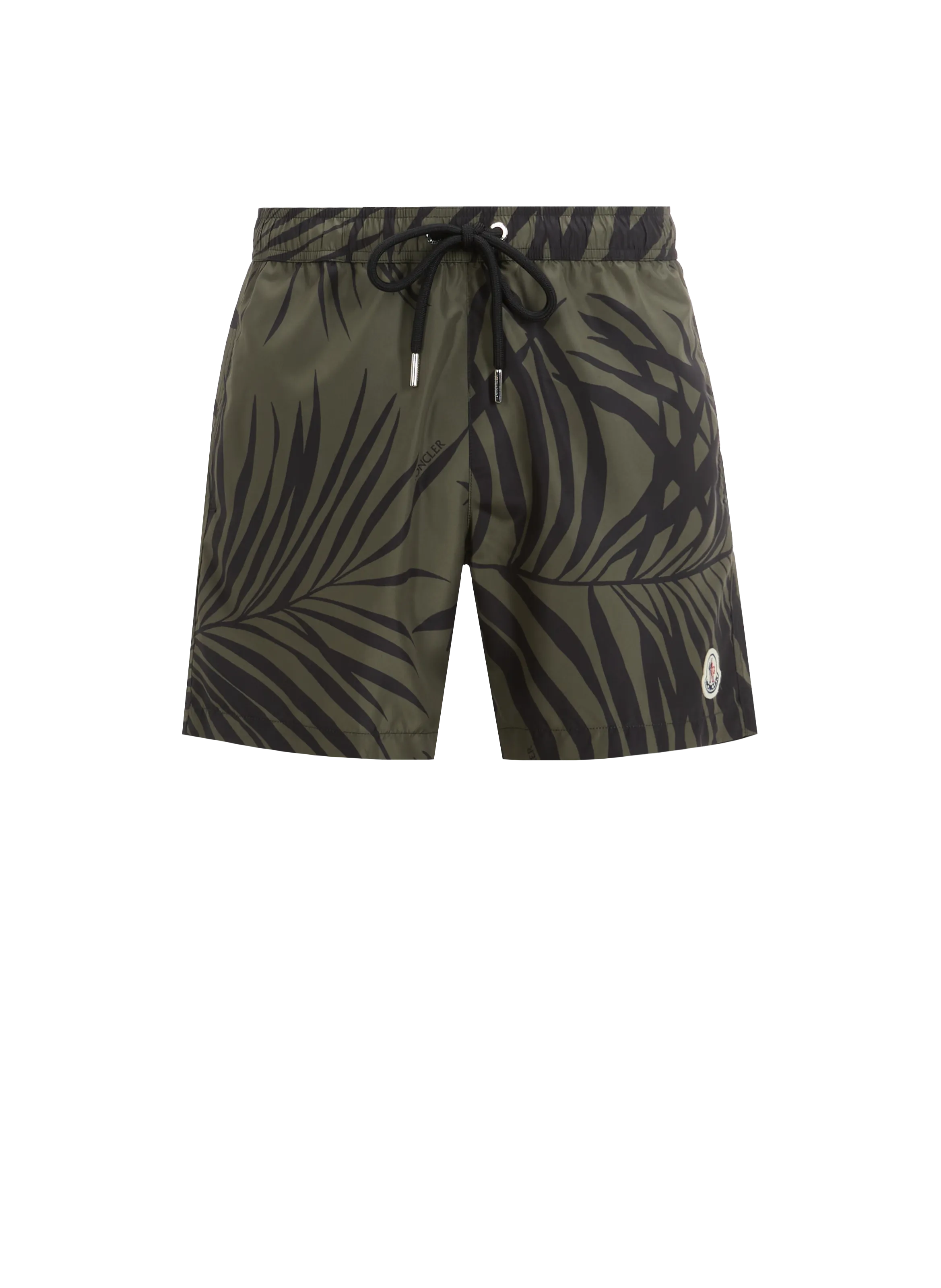 MONCLER  Short de bain imprimé - Vert