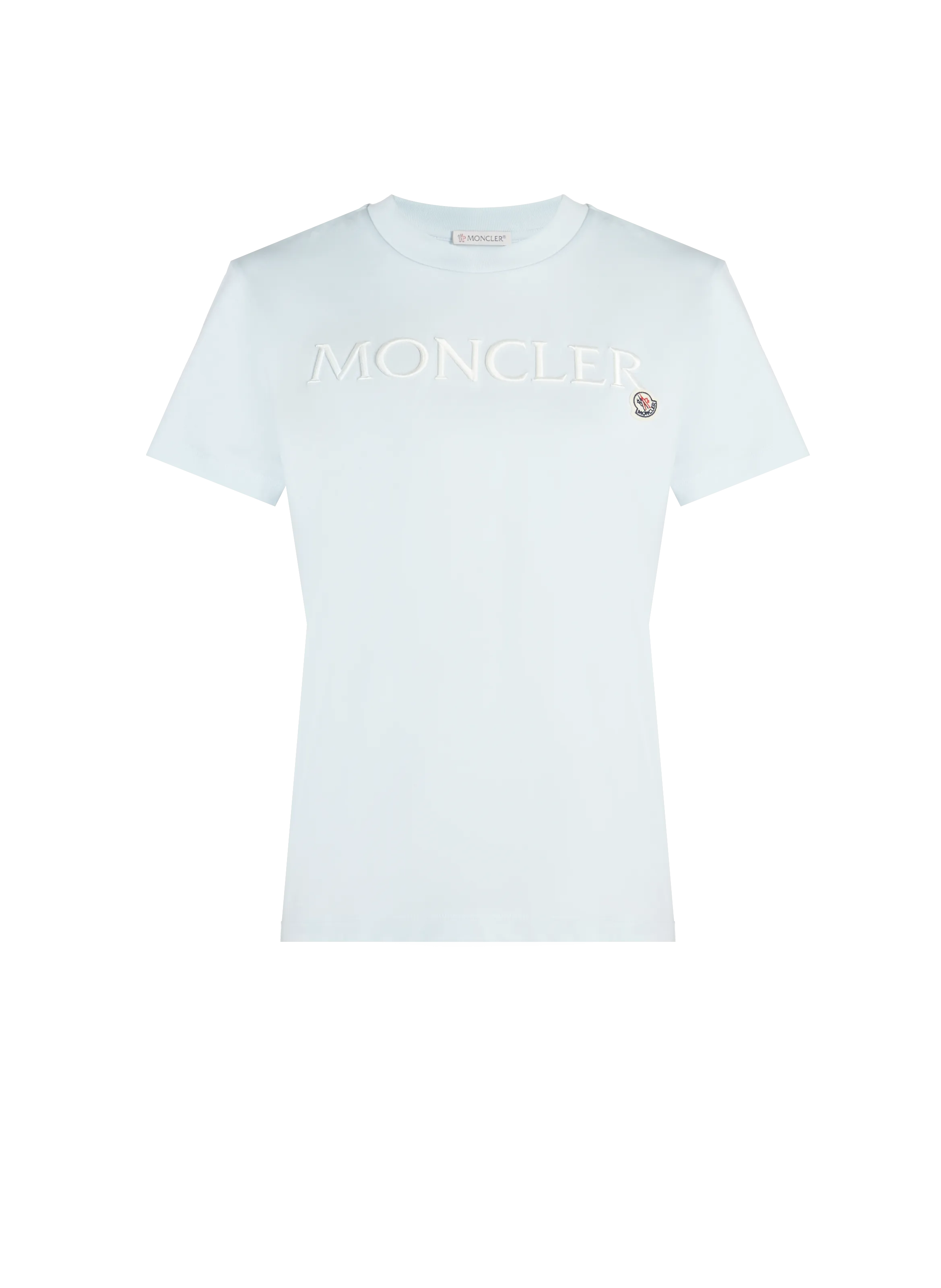 MONCLER  T-shirt logotypé - Bleu