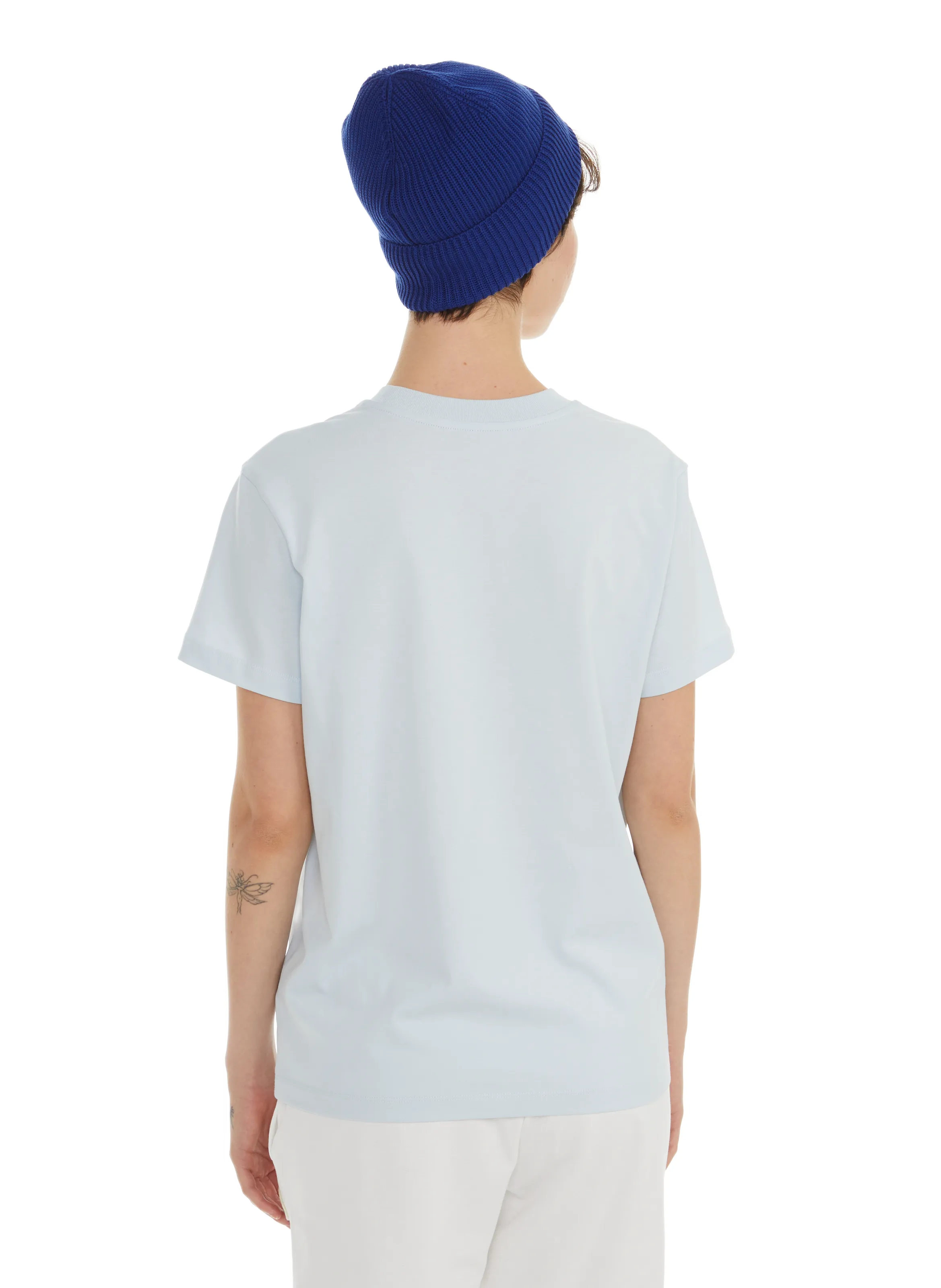 MONCLER  T-shirt logotypé - Bleu