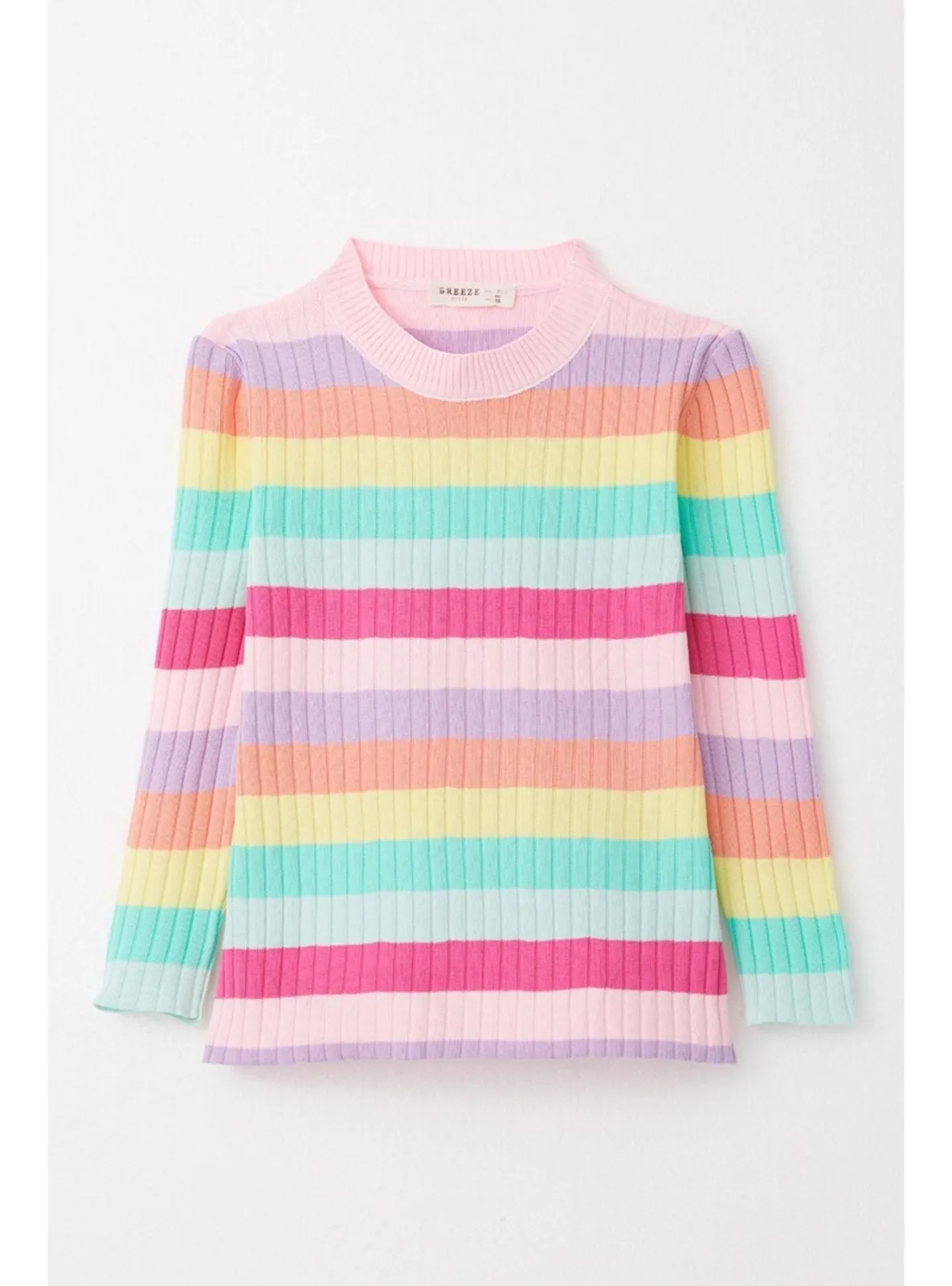 Multi Color - 300gr - Girls` Sweatshirt