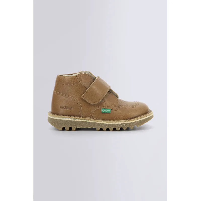 Neokrafty - Bottines camel pour fille et garçon - Kickers © Site Officiel