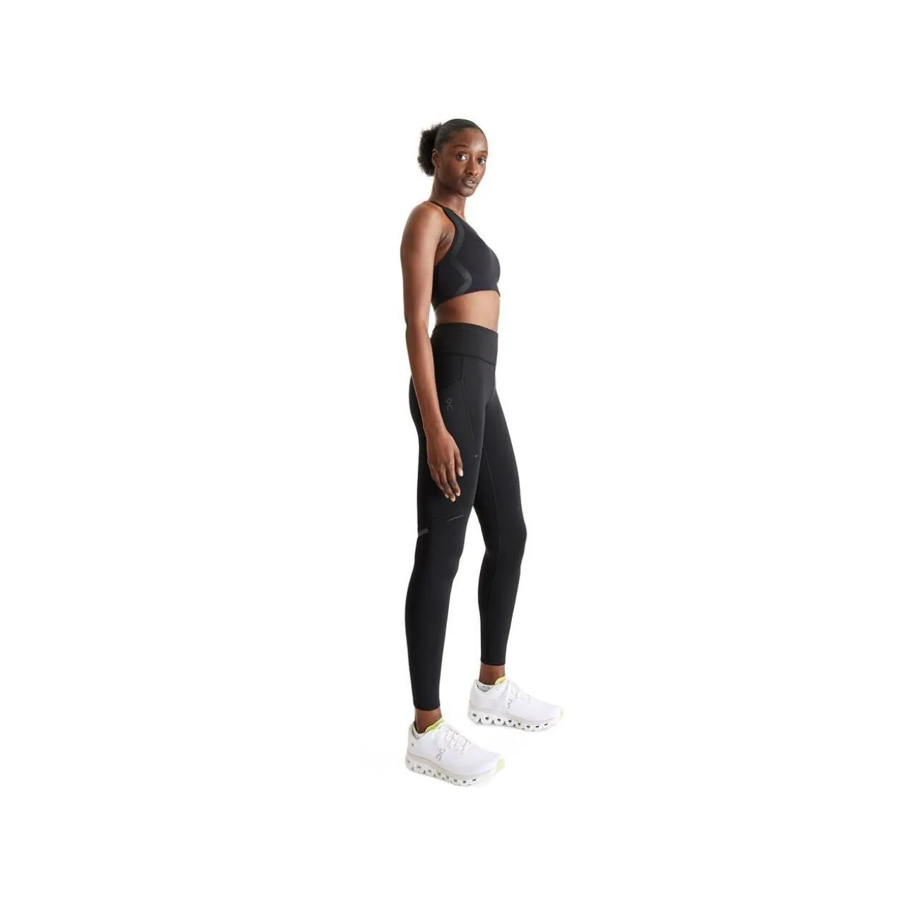 ON RUNNING PERFORMANCE  WINTER TIGHT BLACK  Collant  Running