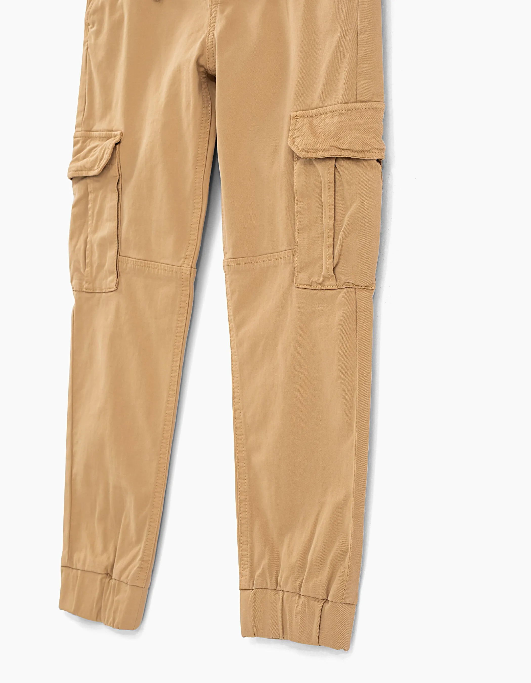 Pantalon battle camel avec bas élastiqués garçon 