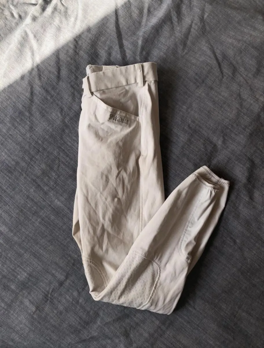 pantalon blanc de concours pikeur