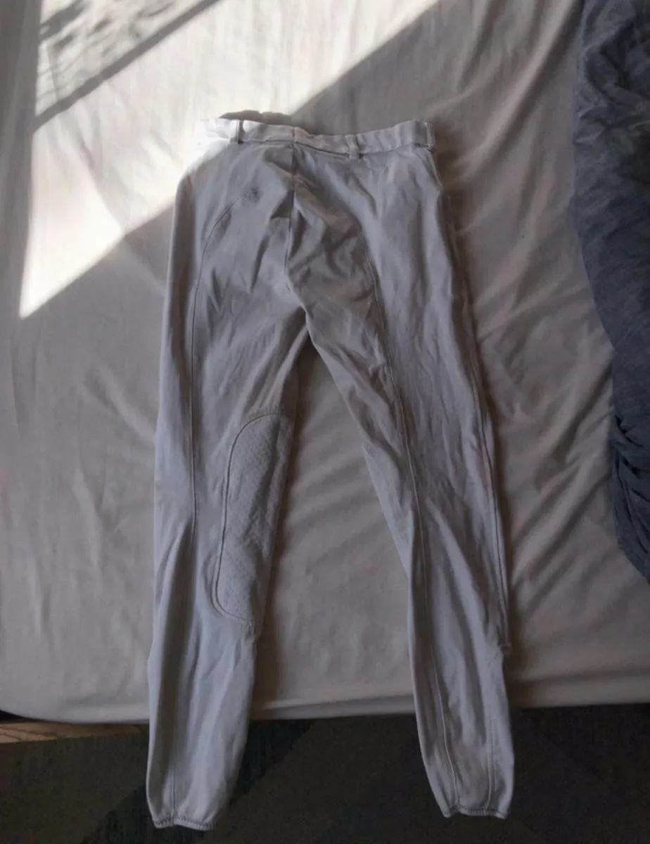 pantalon blanc de concours pikeur