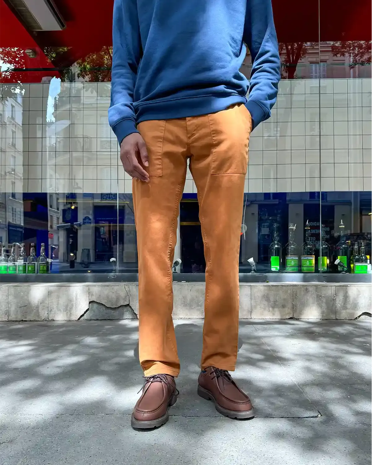 PANTALON DE TRAVAIL - CAMEL NOIX | BOULI