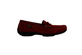 Paraboot mocassin corvette 178036 rouge