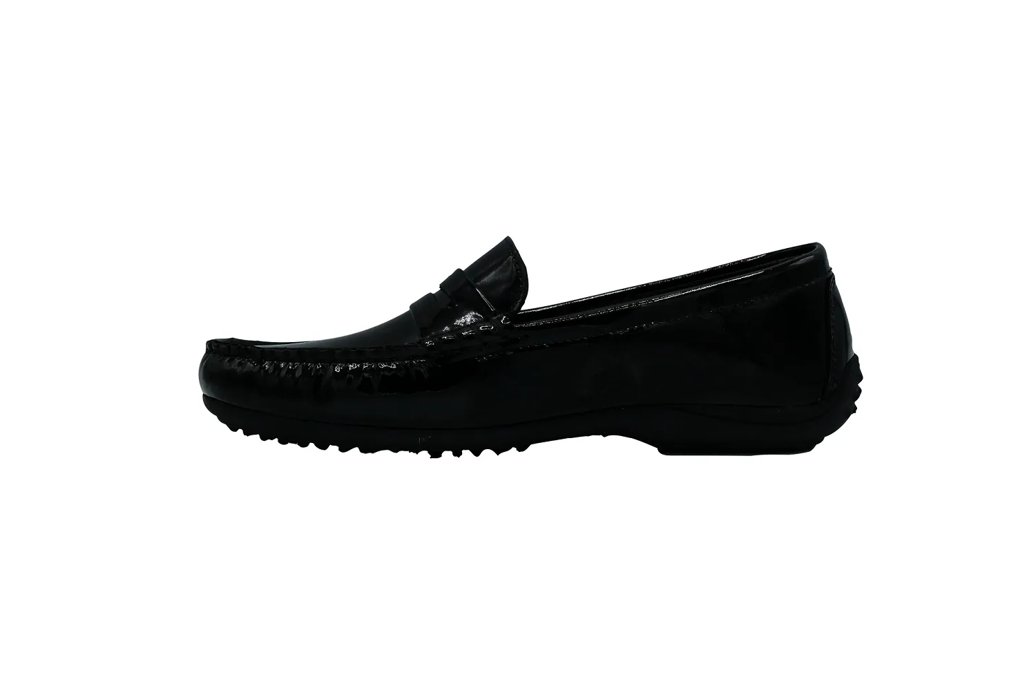 Paraboot mocassin corvette 178036 vernis noir