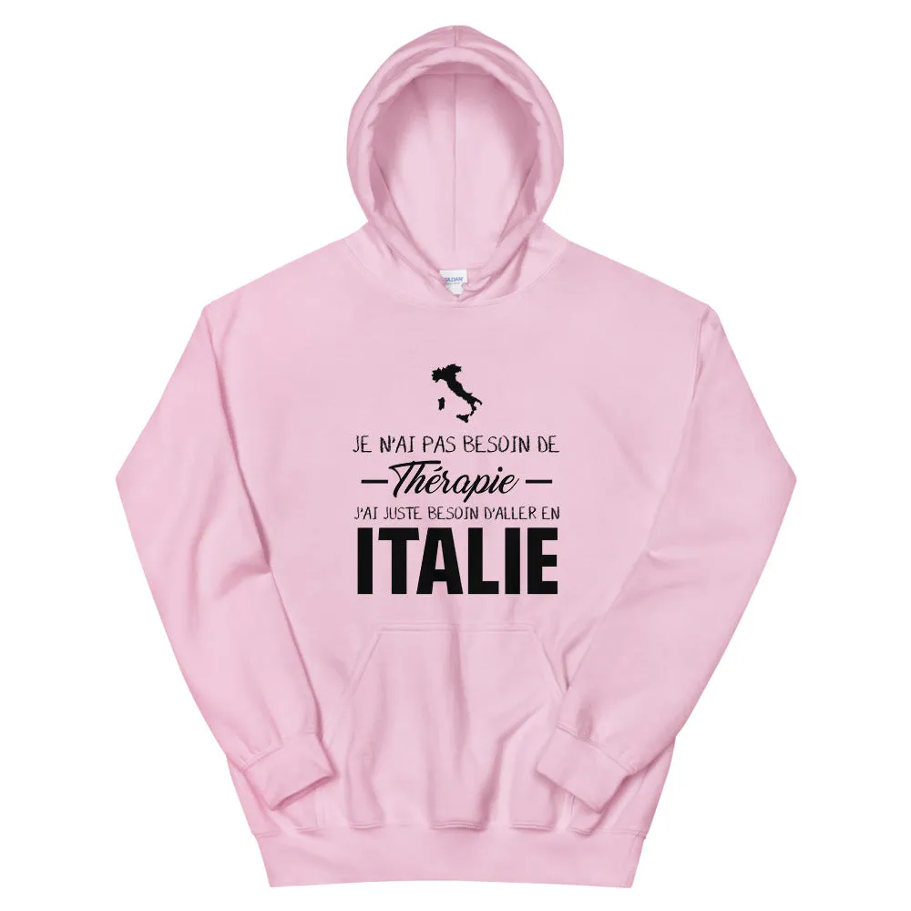 Pas besoin de thérapie Italie - Sweatshirt à capuche couleurs claires