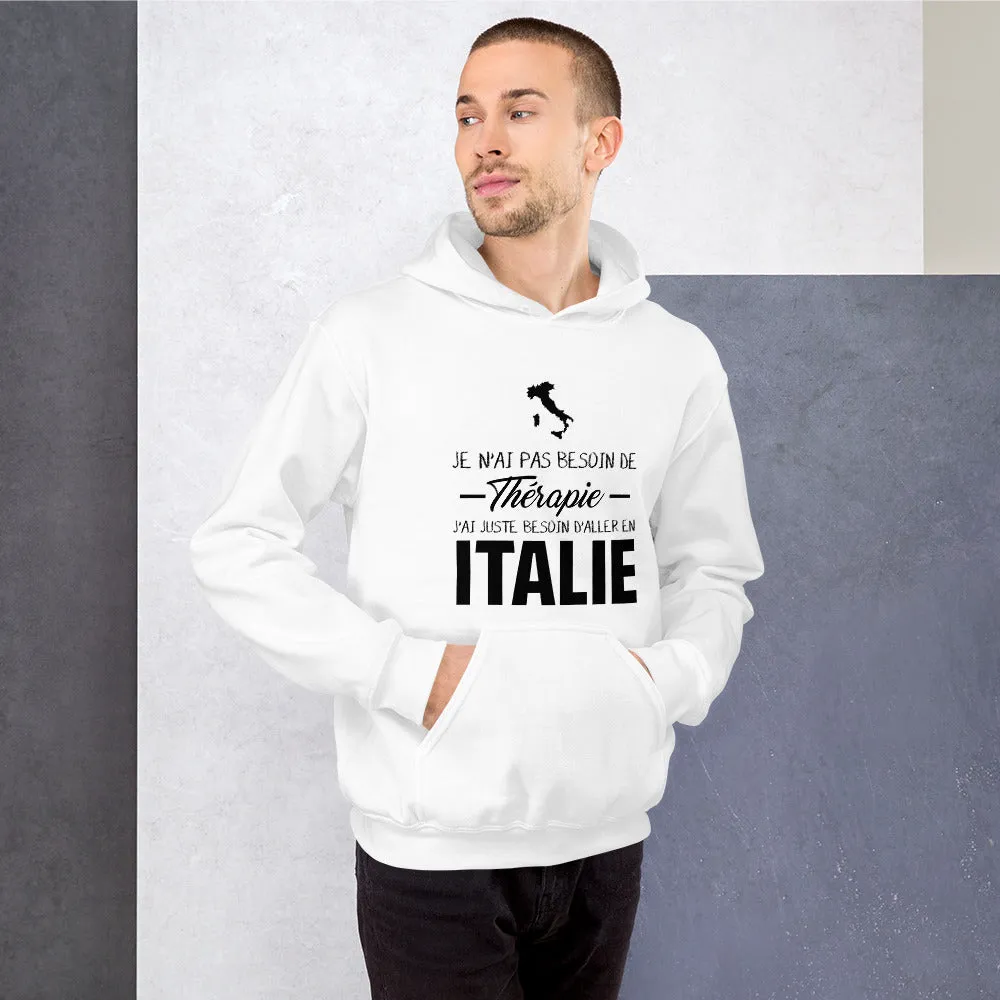 Pas besoin de thérapie Italie - Sweatshirt à capuche couleurs claires