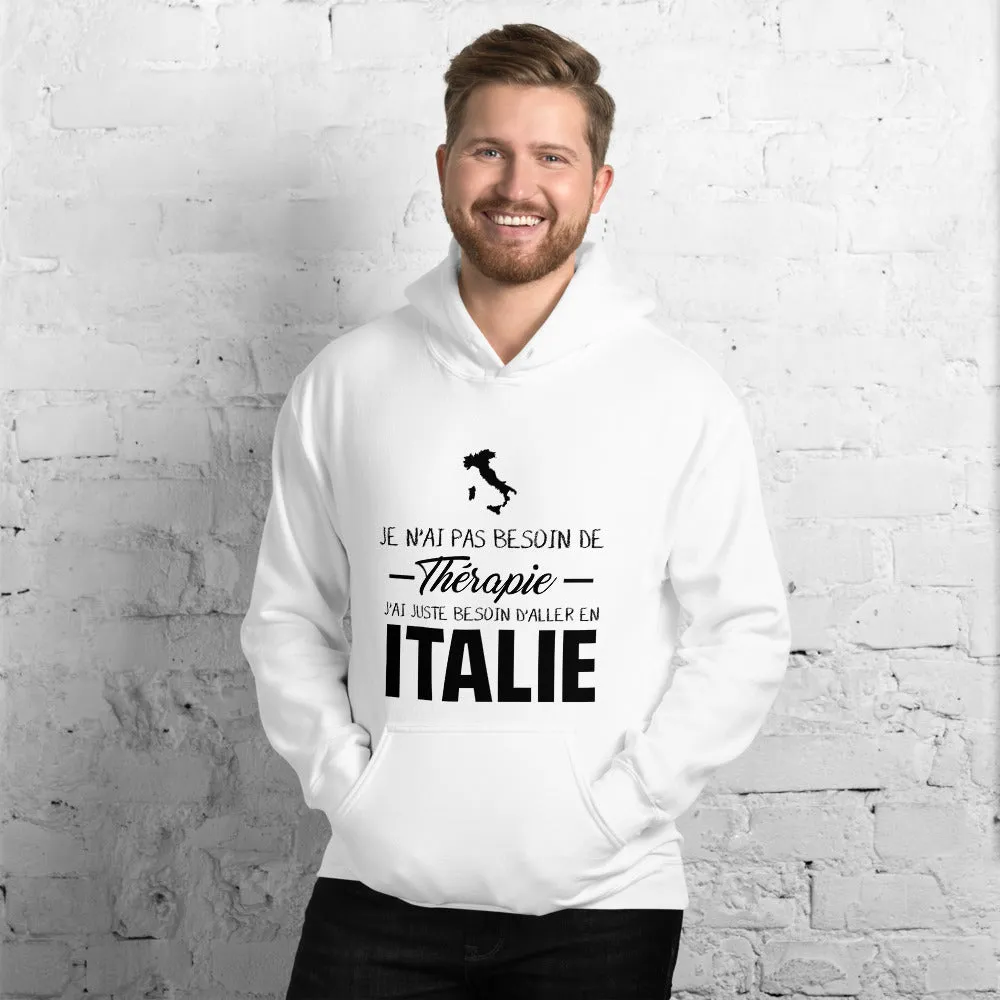 Pas besoin de thérapie Italie - Sweatshirt à capuche couleurs claires