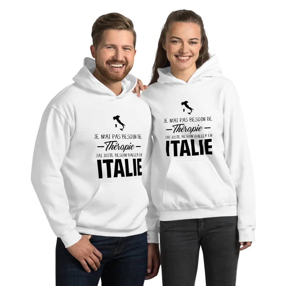 Pas besoin de thérapie Italie - Sweatshirt à capuche couleurs claires