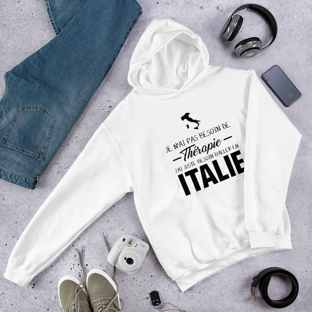 Pas besoin de thérapie Italie - Sweatshirt à capuche couleurs claires