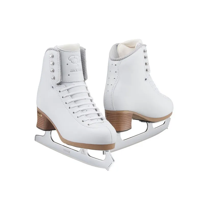 Patins Artistiques JACKSON 500 Blanc pour Adulte