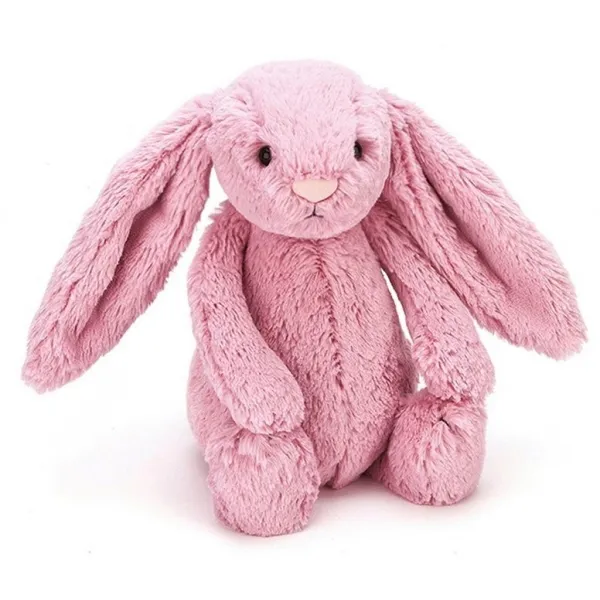 Peluche Lapin Bashful Rose - 31 cm