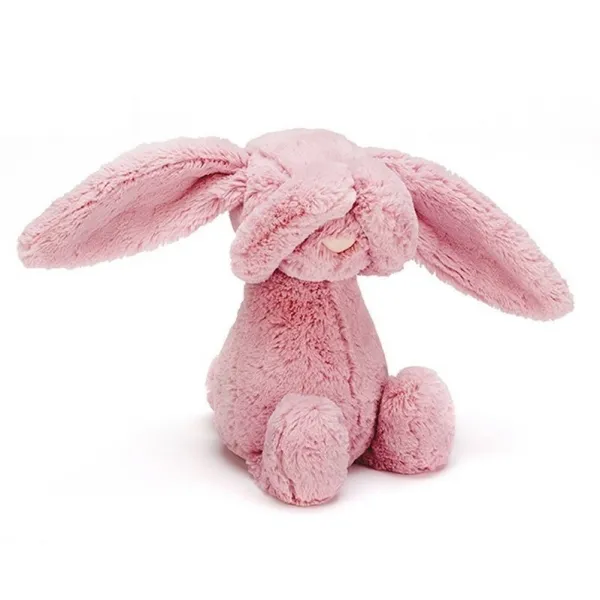 Peluche Lapin Bashful Rose - 31 cm