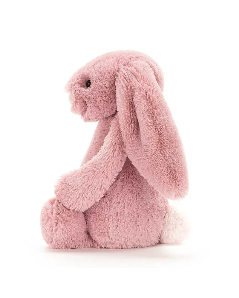 Peluche Lapin pétale de rose personnalisée